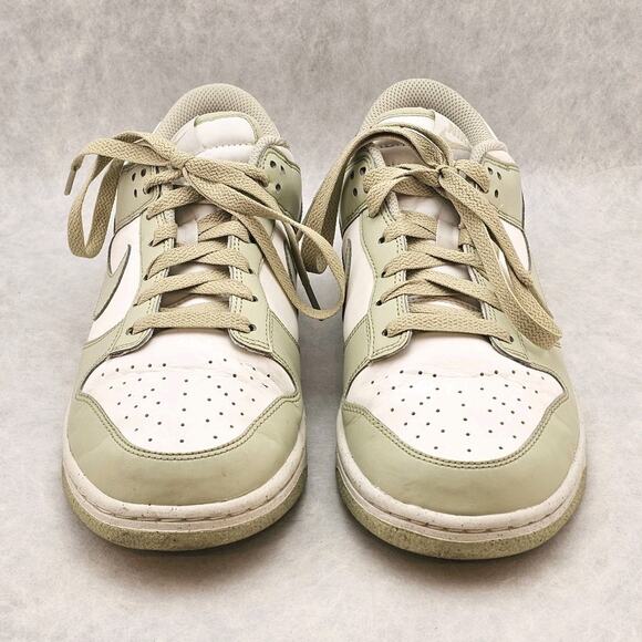 Nike Women's 9.5 Dunk Low Nature Olive Aura streetwear casual - Picture 4 of 8